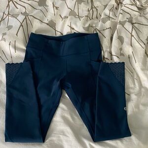 Lululemon Athletica Deep Blue Leggings